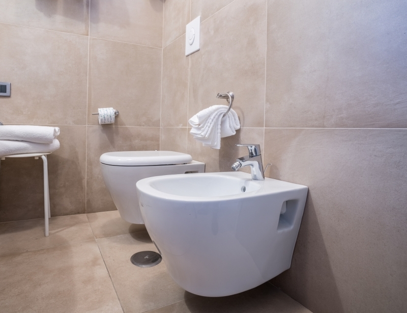 Bathroom - Standard Room - Hotel Palace Battipaglia